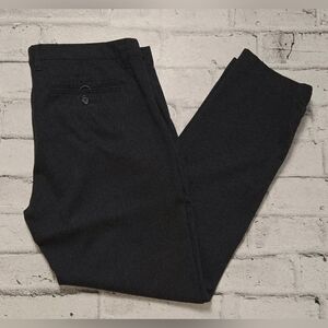 Ted Baker London Mens 38R Charcoal Micro Check Tailored Dress Pants